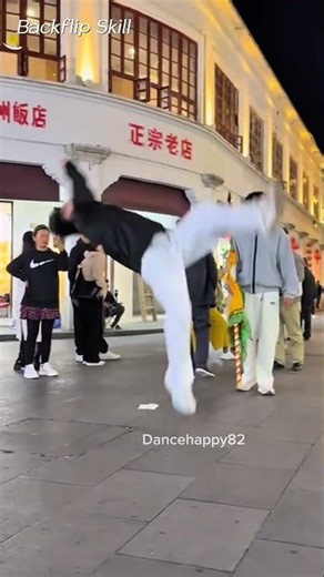 Unreal Urban Acrobatics Skills ✨ #streetacrobatics #backflip #freestyle #extremeskills #shorts