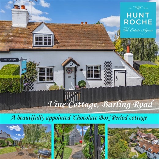 🏡 A beautifully appointed ‘Chocolate Box’ Period Cottage 🍫✨ 'Stonebridge, Barling Road, Stonebridge, Barling Magna' Deceptively spacious and full of charm — far larger than it looks! Enjoy panoramic sunset farmland views 🌅, 100ft road frontage 🚗, a detached garage, and stunning landscaped gardens 🌿🌸. Viewing highly recommended 👀 Offered with no onward chain 🔑 💷 Offers in Excess of £650,000 #ChocolateBoxCottage #DreamHome #CountryLiving #FarmlandViews #PeriodProperty #EssexHomes #Propert