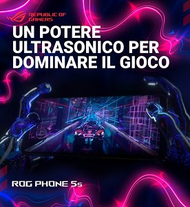 I sensori a ultrasuoni AirTriggers dei nuovi ROG Phone 5s e 5s Pro ti permettono un controllo estremamente preciso, mantenendo completamente libera la tua visione sullo schermo. Tramite Game Genie puoi assegnare a ciascuna gesture un comando personalizzato per i tuoi giochi preferiti: in un titolo racing puoi per esempio impostare un tocco a sinistra per il turbo, e lo swipe sul lato destro per sterzare. 🏎️ Scopri come dominare ogni partita con le funzioni esclusive di ROG Phone 5s Pro: https:/