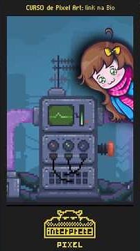 Machine in Pixel Art (ET in capsule)