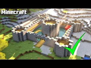 MINECRAFT How to Build a Castle! SIMPLE Tutorial for Beginners!