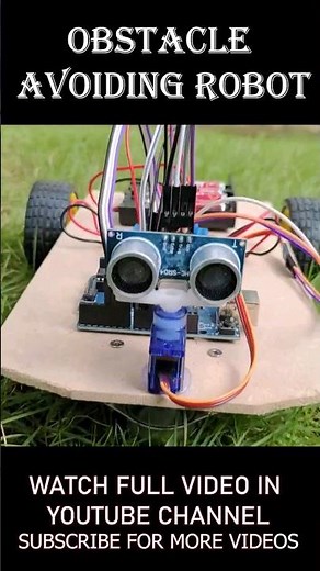 Obstacle Avoiding Robot #obstacleavoidance #arduinoproject #scienceprojectideas #arduino #robotics