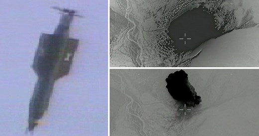 US DOD release MOAB bomb footage