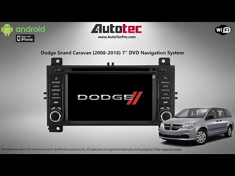 *AutoTecPro* Dodge Grand Caravan (2011 - 2018) 7" DVD Navi. w/ Apple-CarPlay | Android-Auto