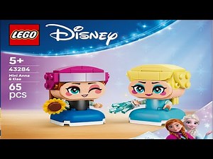 LEGO Instructions - Disney - 43284 - Mini Anna & Elsa - Mini Disney Princess (All Books)