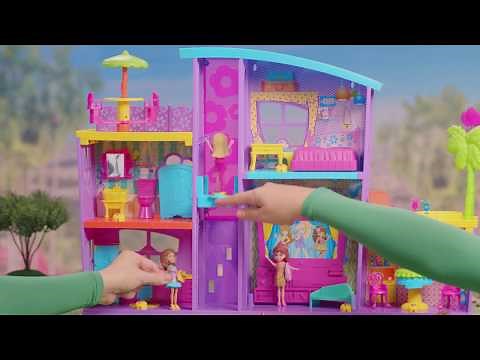 Polly Pocket em Português Brasil | Mega Casa de Surpresas da Polly