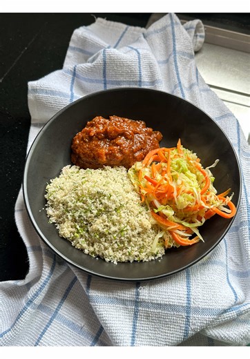 Cilantro Lime Fonio Lunch Bowl Recipe