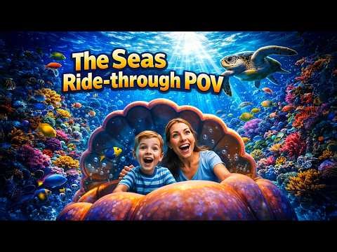 The Seas with Nemo & Friends FULL Ride POV | EPCOT Walt Disney World 4K Attraction Tour