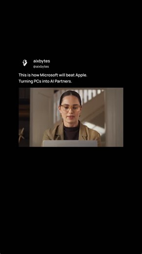AI | Tech | News | Microsoft just made a huge move — turning every Windows 11 PC into an AI PC. 💻🤖 The new update brings Copilot Voice, Vision, and Recall,... | Instagram