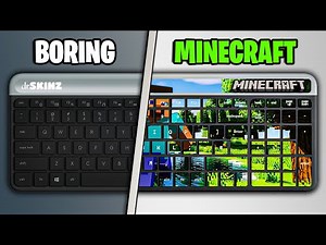 This Minecraft Keyboard Transformation Is So Satisfying ⛏️⌨️