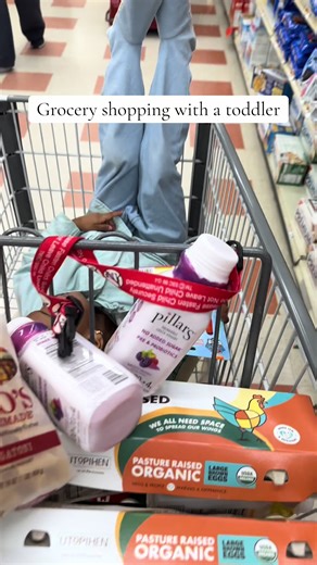 Grocery Shopping Tips with a Toddler