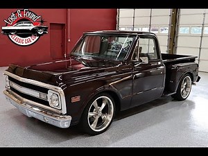 1969 Chevrolet C10 Stepside Pickup Truck LIVE AUCTION NOW!