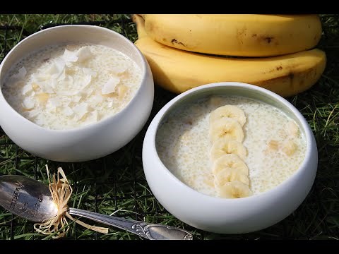 Tapioca au lait - Bouillie au lait