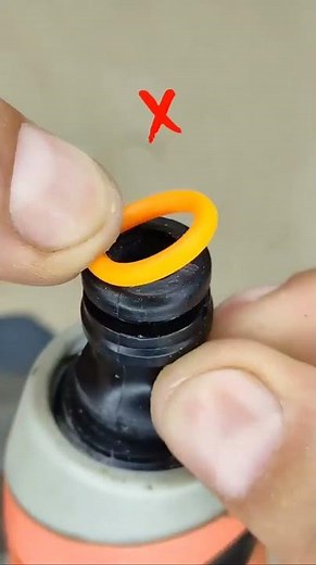 How to replace the "O" ring (Method 1 External)