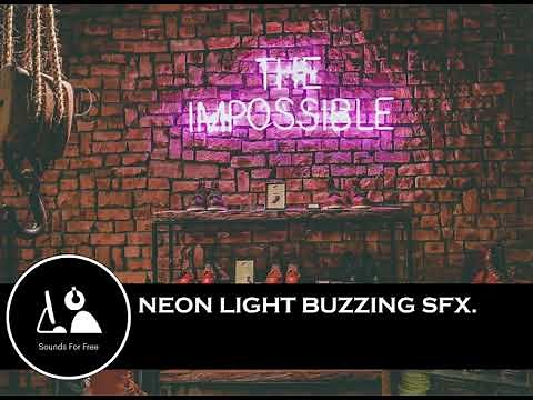 Sound Effects - Neon light buzzing sounds.