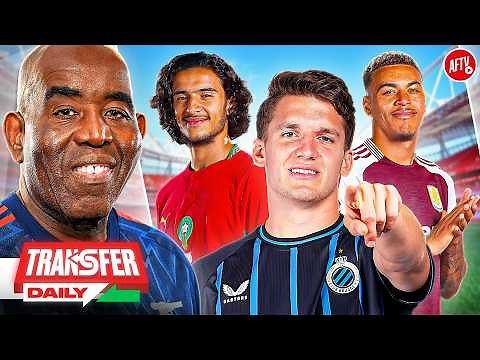 🚨 Arsenal Advance Tzolis Talks! Bouaddi Talks & Rogers Latest | Transfer Daily