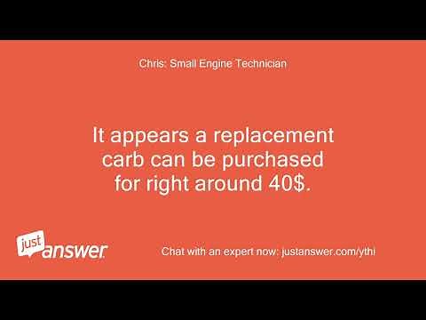 I have a DR powerwagon with a Tecumseh vector xl/c 6.0 hp motor