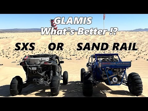 Is a Sand Rail Better in Glamis vs New Polaris RZR Pro R, Can-Am X3-RR? Big Turbo J35 Sand Car!