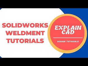 SOLIDWORKS 2022 WELDMENT TUTORIALS FOR BEGINNERS | WELDMENTS STRUTURAL MEMBER IN SOLIDWORKS |