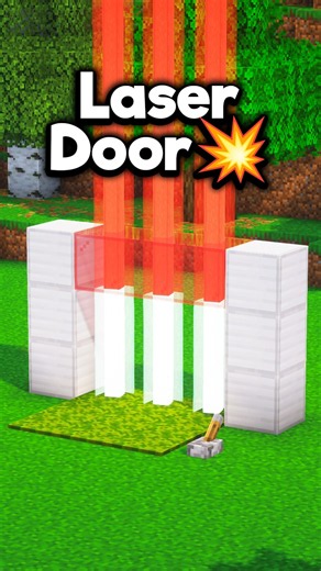 Laser Door in Minecraft 💥