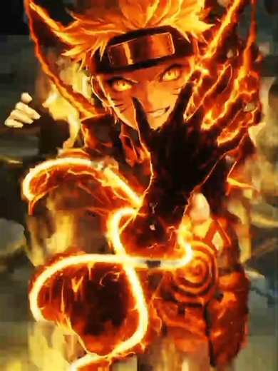 Naruto Kurama Mode Status | Pure Goosebumps ⚡️