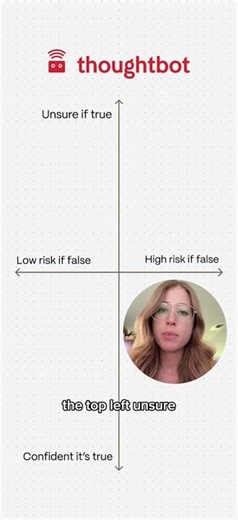 What’s your riskiest assumption?