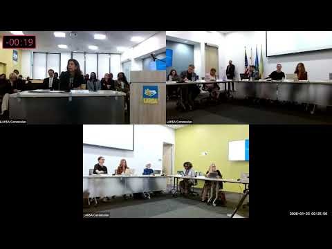 LAHSA Commission Meeting | 1.23.2026