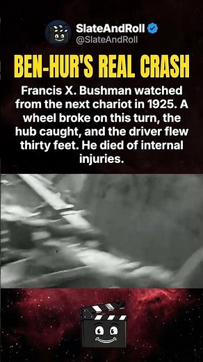 The Chariot Crash That Killed A Rider - Ben-Hur (1925)