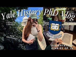 phd vlog | When the progress is slow, establishing routine, history research | Dissertation Diaries