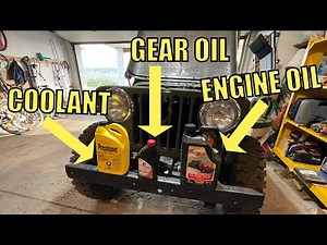 How to LUBE Willys Jeep