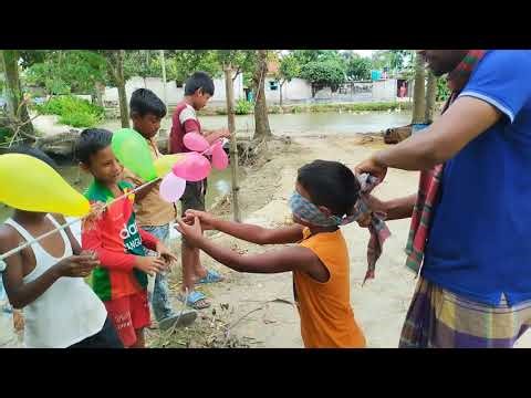 Blindfolded Balloon Burst Challenge | Village Kids & Adults Fun Game | Ultimate Outdoor Fun