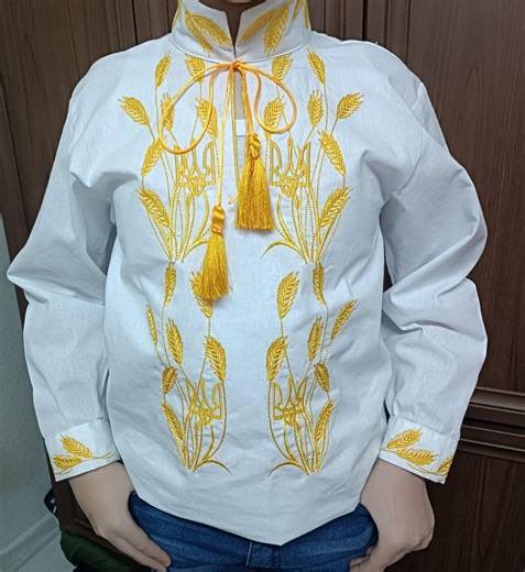 Wheat Embroidery Ornament - Etsy