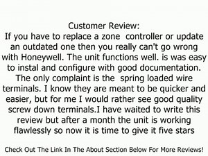 Honeywell HZ322K Truezone Kit with Dats, Transformer and HZ322 Panel Review