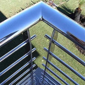 [Hot Item] Prima Customized Modern Style Galvanized Steel Balustrades Rod Bar Railing