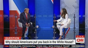 WATCH: Kaitlan Collins Opens CNN Town Hall By Repeatedly Challenging Trump to Admit He Lost 2020 Election