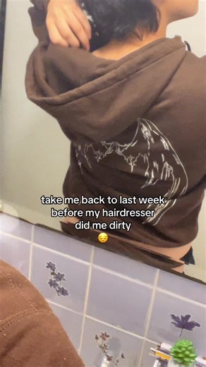 actually grieving my hair length/style