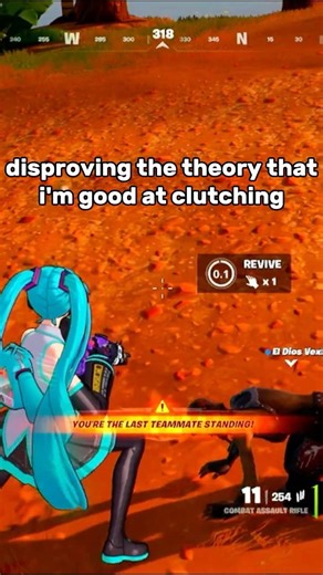 Disproving My Clutch Abilities #gaming #fortnite #shorts