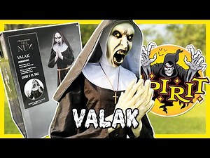 Spirit Halloween 2025 VALAK THE NUN Animatronic UNBOXING/SETUP - The Conjuring