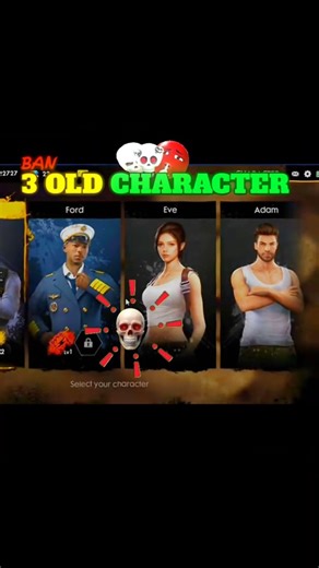 new character vs old character ban old character video game 🎮 videos and game