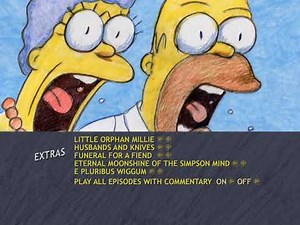The Simpsons Season 19 - Animated DVD Menus by Bill Plympton