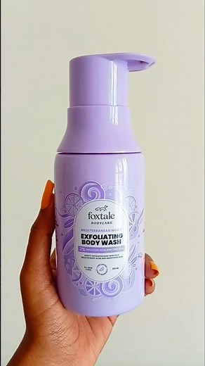 Foxtale Exfoliating Body Wash with 2% Salicylic Acid and Zinc PCA