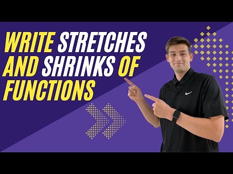 Write Stretches and Shrinks of Functions