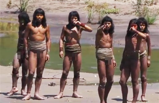 Unseen Amazon Tribe Filmed Before Launching Arrow Attack Greek City Times