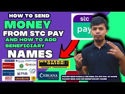 Paano mag padalang pera at mag add beneficiary name sa STC pay? how to send money&add beneficiary