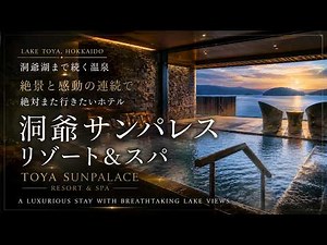 洞爺湖ホテル｜北海道｜洞爺サンパレスリゾート&スパが最高すぎる！絶景インフィニティ温泉と洞爺湖ビューが楽しめる人気ホテル【洞爺湖温泉】