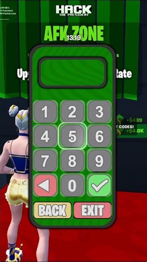 NEW SECRET CODE HACK THE PRESIDENT [ROGUELIKE] #shorts