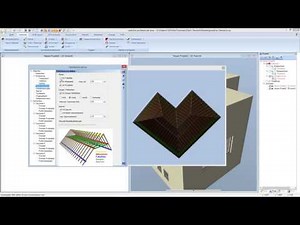 cadvilla® Support - Dacheingabe am Beispiel von einem Mustergrundriss