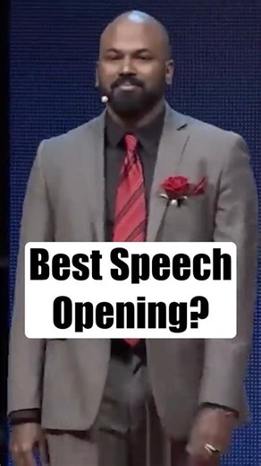 Best Speech Opening?