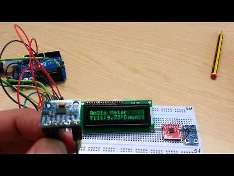 ADXL345 Angle Meter with Arduino