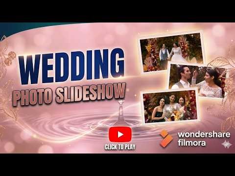 Amazing Photo Slideshow Tutorial in Filmora 15 | Easy Cinematic Wedding Video (Step-by-Step)